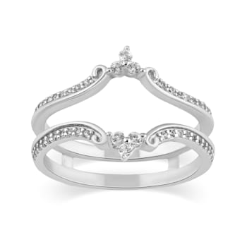 925 Sterling Silver ,Created Blue Sapphire and Created White Sapphire
Gemstone Bridal Ring-Set