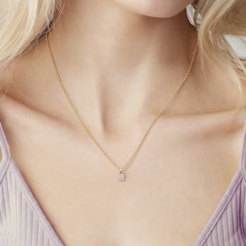 2 Ct 14K Gold IGI Certified Lab Grown Round Shape 4 Prong Diamond
Necklace Friendly Diamonds