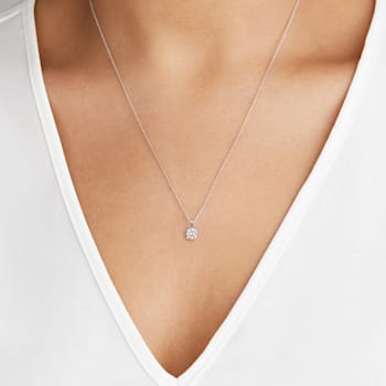 1.5 Ct 14K Rose Gold IGI Certified Lab Grown Round Shape 4 Prong Diamond
Necklace Friendly Diamonds