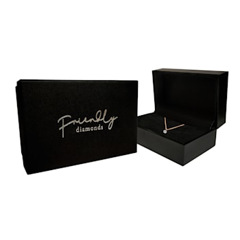 2 Ct 14K Rose Gold IGI Certified Lab Grown Round Shape 6 Prong Diamond
Necklace Friendly Diamonds