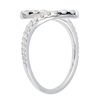 14K White Gold 0.45ct Diamond Ring