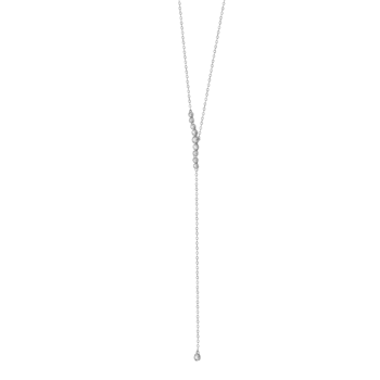 14KW 0.50ct Diamond Pendant With Chain