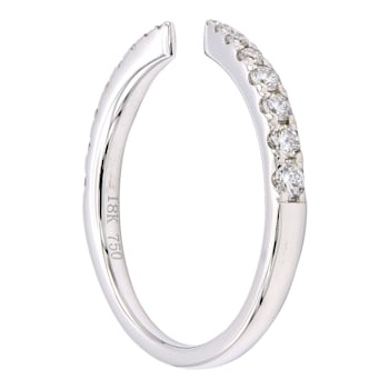 14K White Gold 0.32ct Diamond Ring