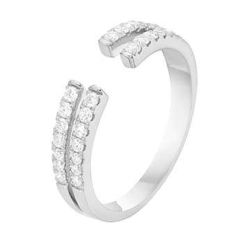 14K White Gold 0.31ct Diamong Ring