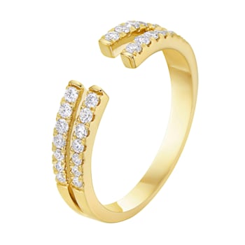 14K Yellow Gold 0.31ct Diamong Ring