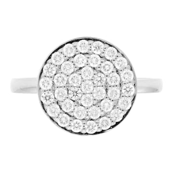 14K White Gold 0.63ct Diamond Ring