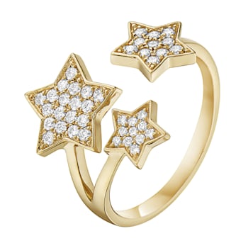 14K Yellow Gold 0.35ct Diamond Ring