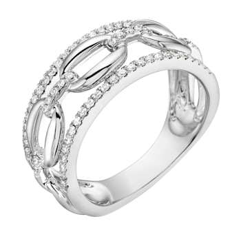 14K White Gold 0.36ct Diamond Ring