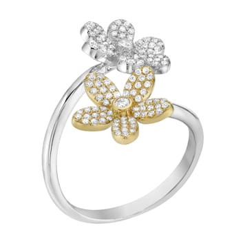 14K White Gold 0.50ct Diamond Ring