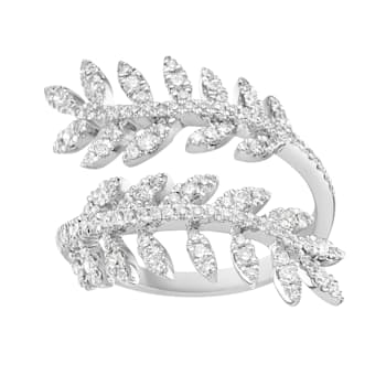 14K White Gold 0.68ct Diamond Ring