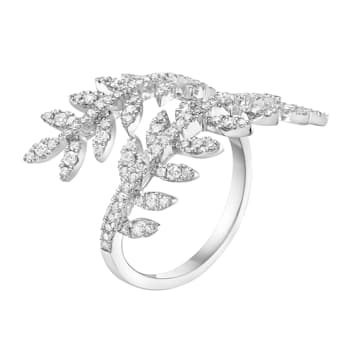 14K White Gold 0.68ct Diamond Ring