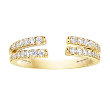 14K Yellow Gold 0.31ct Diamong Ring