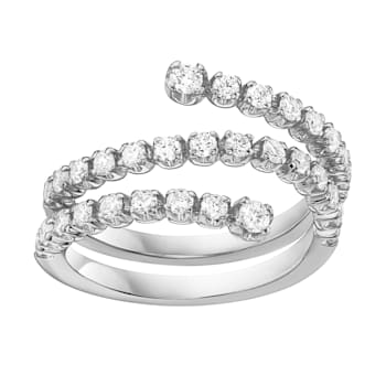 14K White Gold 0.80ct Diamond Ring