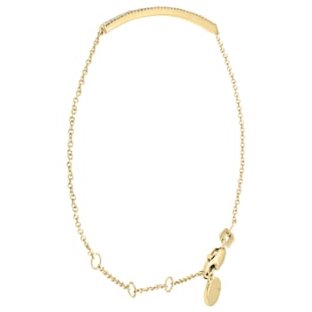 14K Yellow Gold 0.15ctw Diamond Bracelet