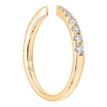 14K Yellow Gold 0.32ct Diamond Ring