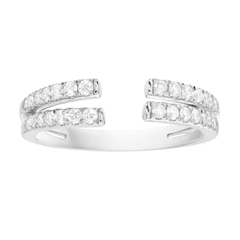 14K White Gold 0.31ct Diamong Ring
