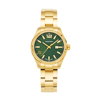 Philip Stein Traveler - 36mm Green Classic Watch