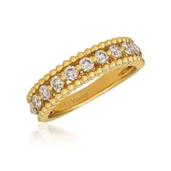 Le Vian Nude Diamond 14K Yellow Gold Ring 0.68 CTW