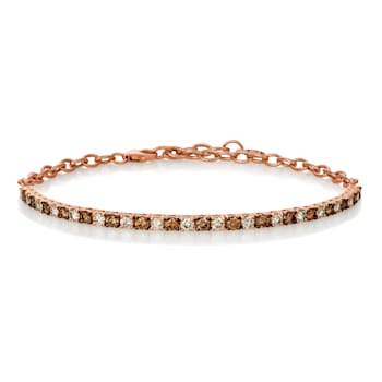 Le Vian Bracelet with 2  1/2 cts. White Diamonds in 14K Rose Gold