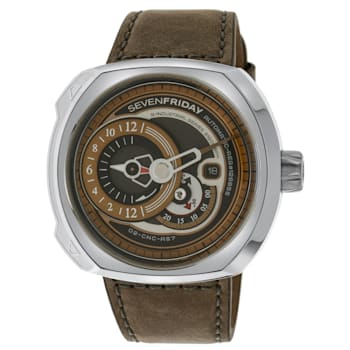 SevenFriday Q-Series GMT Stainless Steel Automatic Unisex Watch