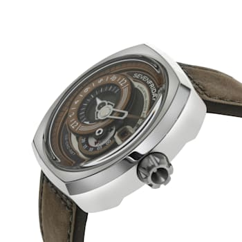 SevenFriday Q-Series GMT Stainless Steel Automatic Unisex Watch