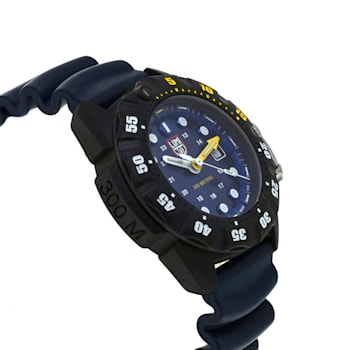 Luminox Scott Cassell Deep Dive Blue Quartz Men's Watch.
