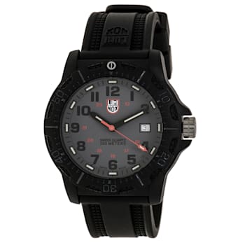 Luminox Black Ops Carbon Quartz Men's Watch.