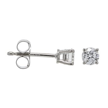 IGI Certified 1/4 Ct. T.W. White H-I Lab Grown Diamond Stud 14K White
Gold Earrings