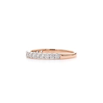 1/2 Ct. T.W. Lab-Grown Diamond 14K Rose Gold Band