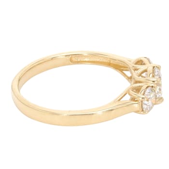 IGI Certified 1.00 Ct. T.W. Lab-Grown Diamond Ring 14K Yellow Gold