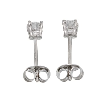 IGI Certified 1/4 Ct. T.W. White H-I Lab Grown Diamond Stud 14K White
Gold Earrings