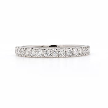 1/2 Ct. T.W. Lab-Grown Diamond 14K White Gold Band