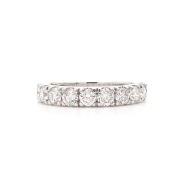 1 1/2 Ct. T.W. Lab-Grown Diamond 14K White Gold Band