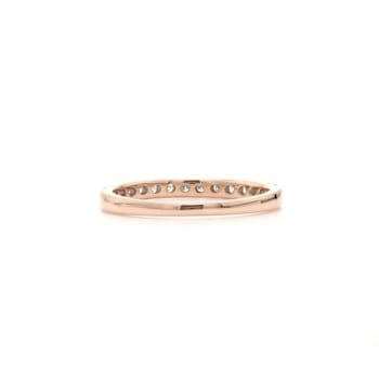 1/2 Ct. T.W. Lab-Grown Diamond 14K Rose Gold Band