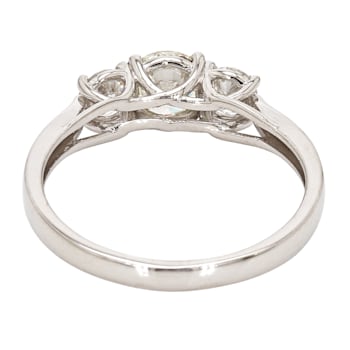 IGI Certified 1.00 Ct. T.W. Lab-Grown Diamond Ring 14K White Gold