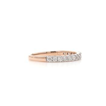 1/2 Ct. T.W. Lab-Grown Diamond 14K Rose Gold Band