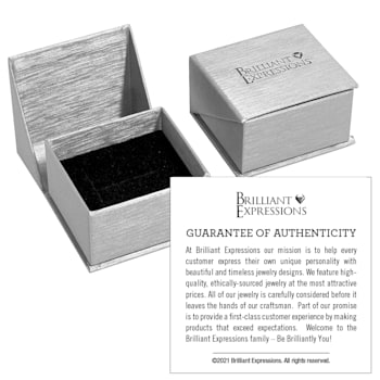 14K White Gold 6MM Round Edge Brushed Finish Wedding Band by Brilliant Expressions