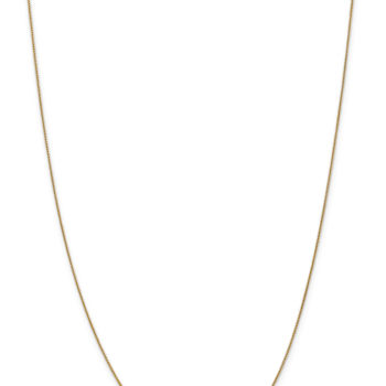 14k Yellow Gold 0.80mm Wheat Pendant Chain 22 Inches