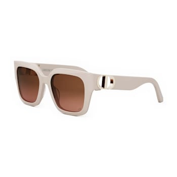 Dior Montaigne S10F Beige Pink Frame with Gold Hinges / Brown Pink
Gradient Lenses Sunglasses