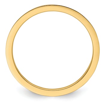 10K Yellow Gold 1.2mm Criss-Cross Pattern Stackable Expressions Band