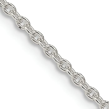 Sterling Silver 1.95mm Cable Chain