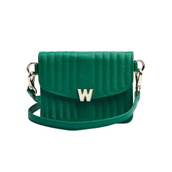 Mimi Green Mini Bag with Wristlet