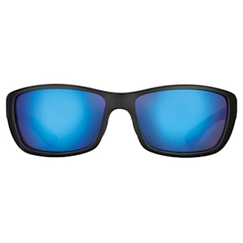 Flying Fisherman Cay Sal Polarized Sunglasses Matte Black Frame/Smoke
Blue Mirror Lens