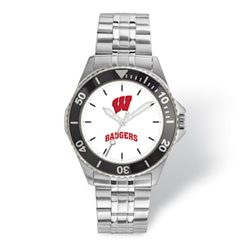 LogoArt University of Wisconsin Champion Gents Watch
