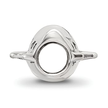 Sterling Silver Airplane Bead