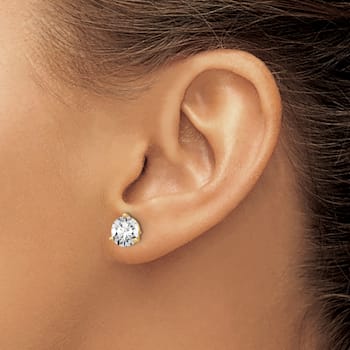 14K Yellow Gold Certified Lab Grown Diamond 2ct. VS/SI GH+, 3 Prong
Screwback Earrings