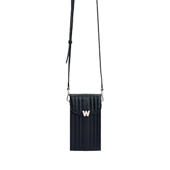 Mimi Black Phone Case with Wristlet