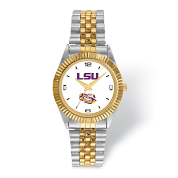 LogoArt Louisiana State University Pro Two-tone Gents Watch