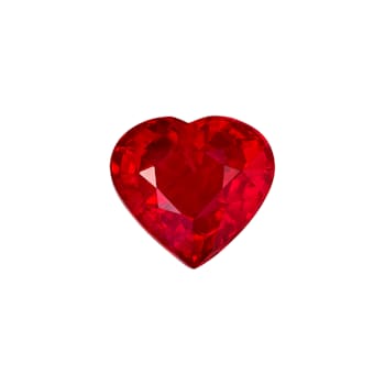Ruby 6.2x5.8mm Heart Shape 1.19ct