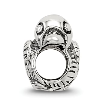 Sterling Silver Duck Bead